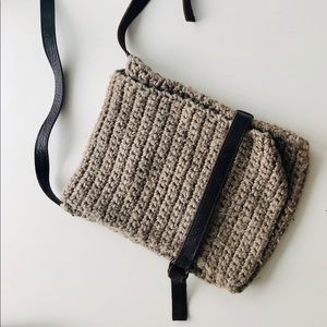 ❤️ Minima Moralia Crossbody Bag Woven amd Leather